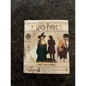 Dept 56 SNAPE AND McGONAGALL Harry Potter Village 6003331